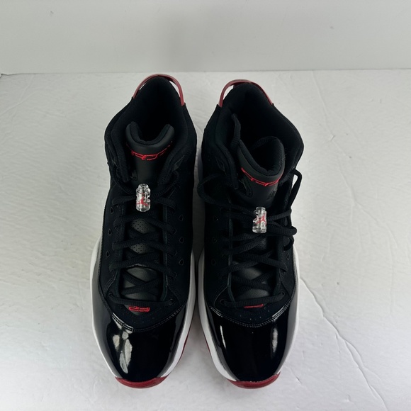 Nike Air Jordan B'Loyal Bred Black Gym Red Sneakers 315317-026 Men's Sizes - Picture 4 of 12